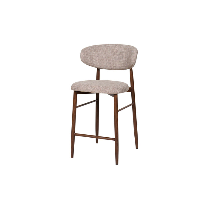 Royce - Counter Chair With Metal Frame (Set of 2)