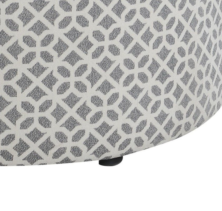 Ranger - Round Ottoman - Gray