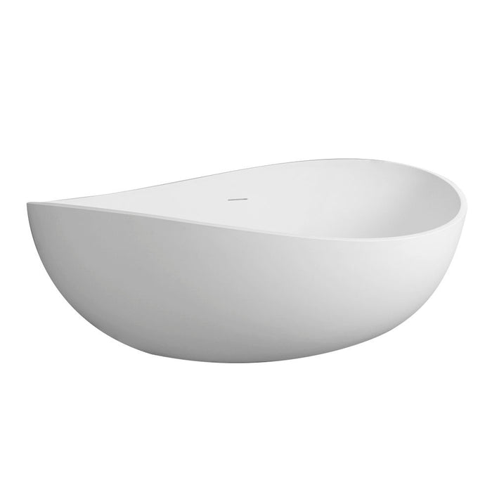 Freestanding Solid Surface Soaking Bathtub For Bathroom