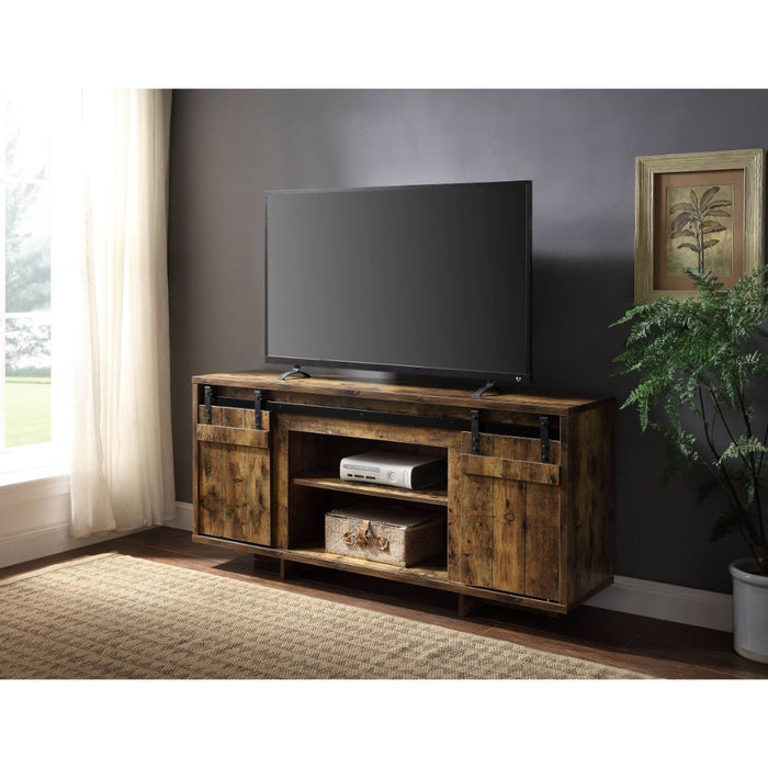 Bellarosa - TV Stand - Rustic Oak