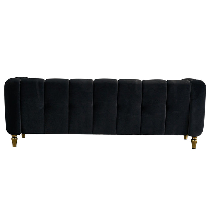 Modern Velvet Sofa For Living Room