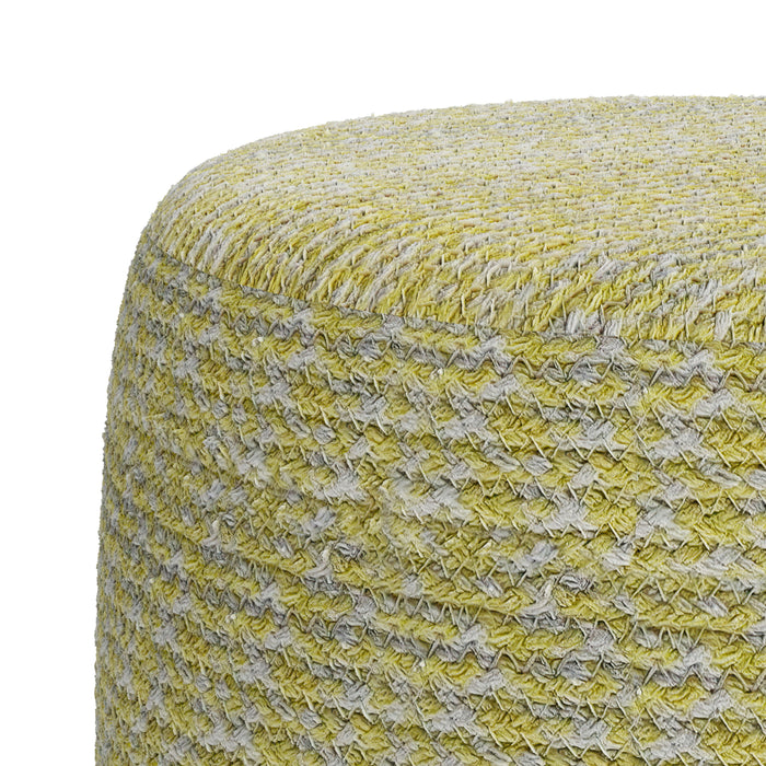 Bayley - Round Braided Pouf