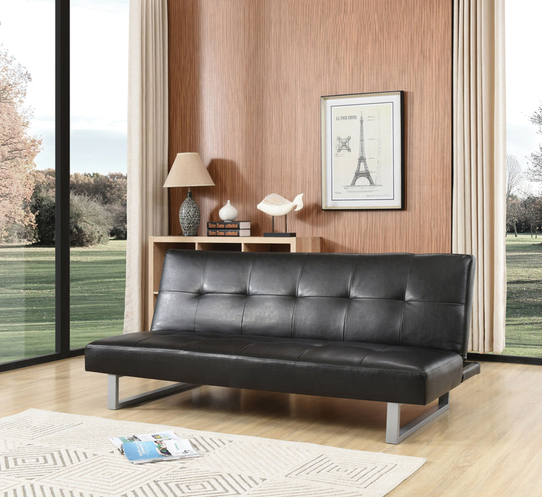 Glory Furniture Chroma Sofa Bed, Black