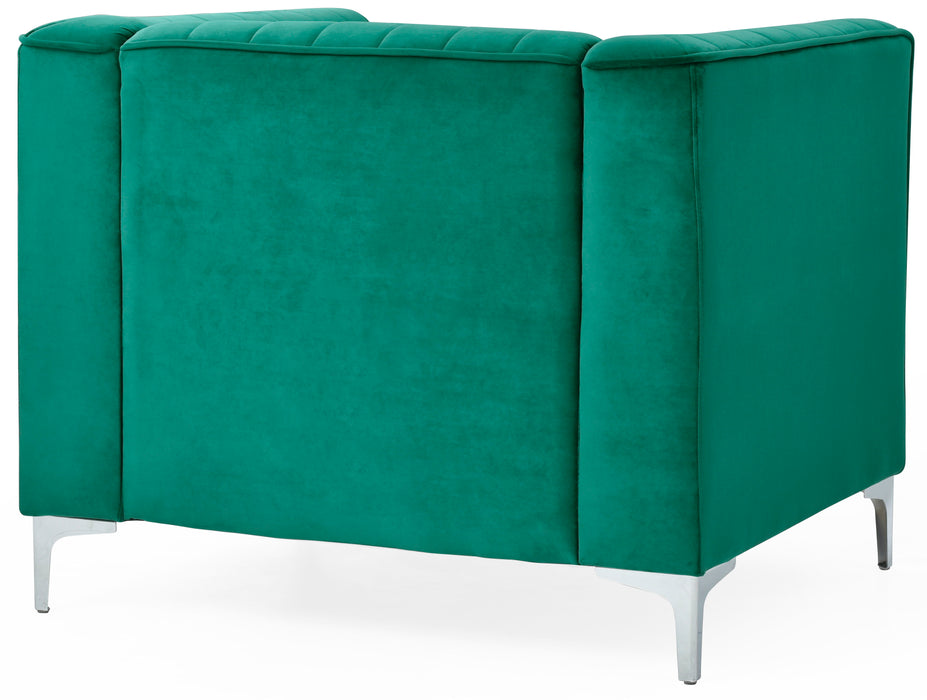 Glory Furniture Delray Chair, Green