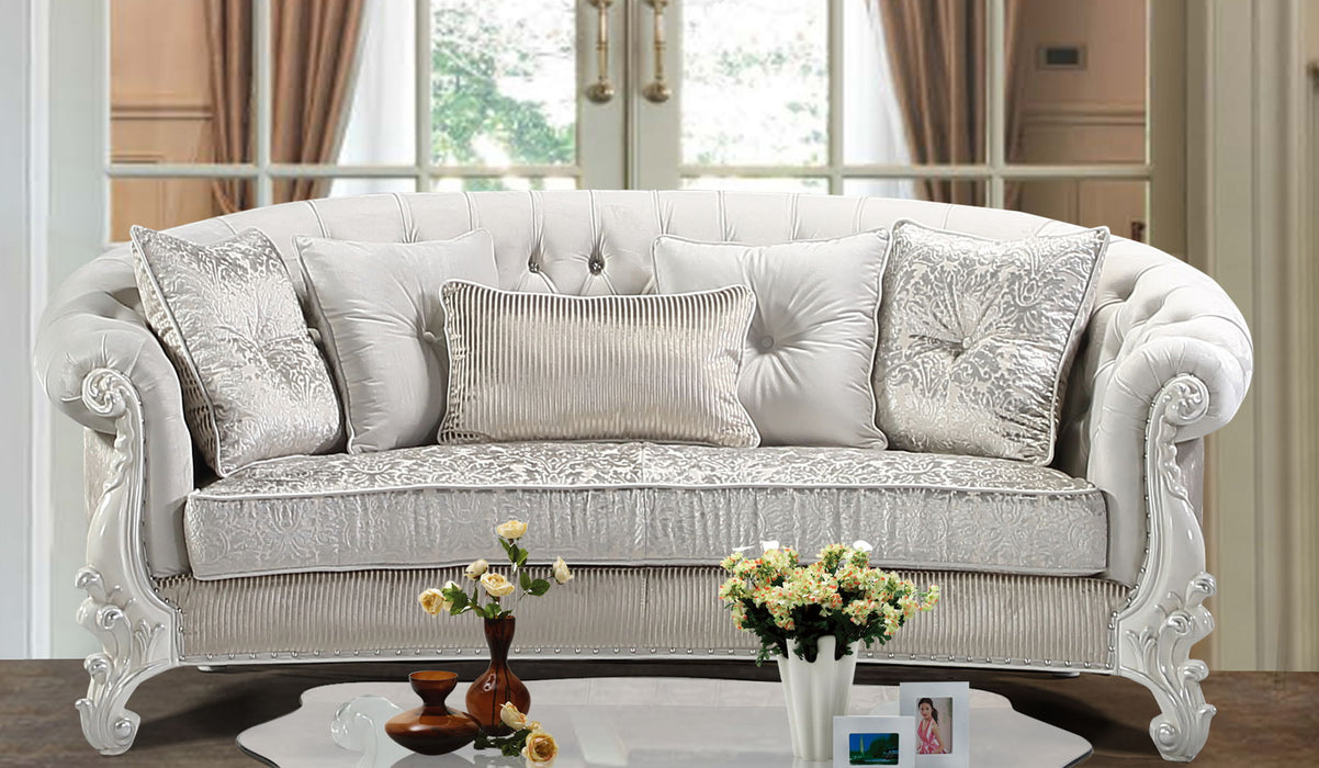 Juliana - Sofa And Loveseat - White