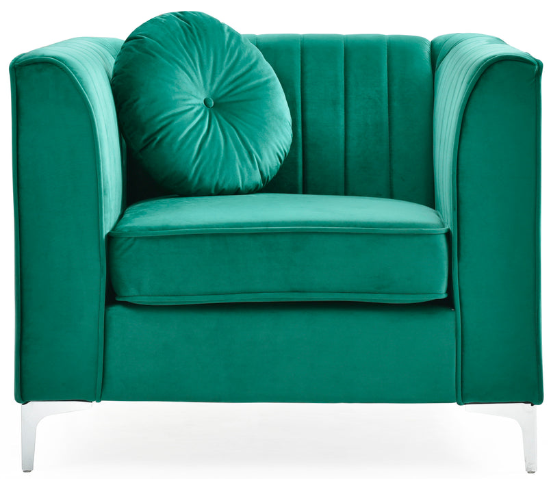 Glory Furniture Delray Chair, Green