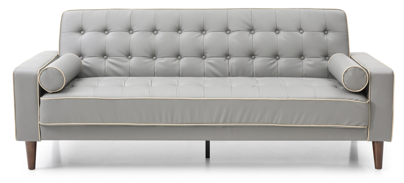 Glory Furniture Andrews Sofa Bed, Gray - PU