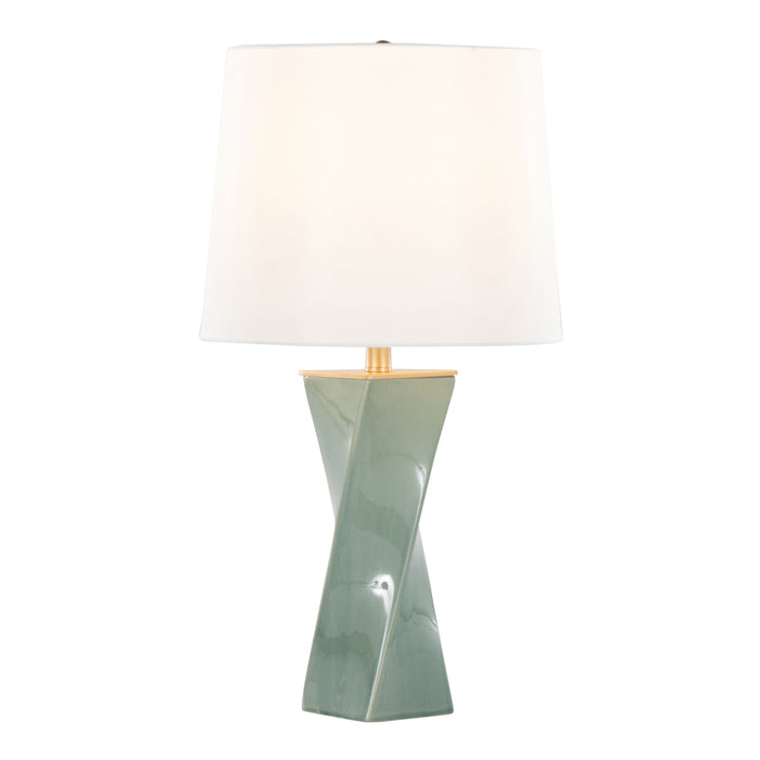 Curvo - Square Contemporary Table Lamp