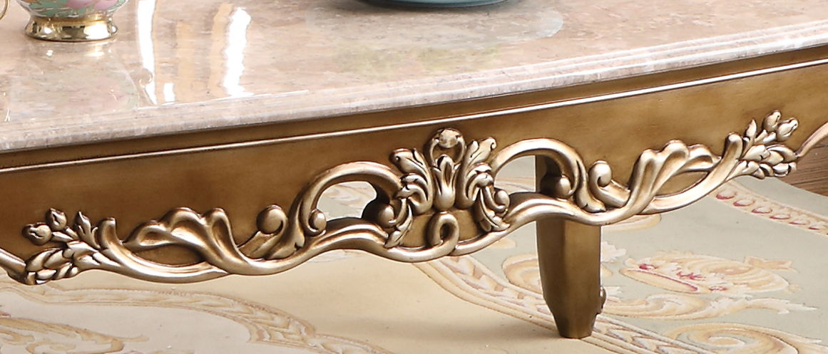 Amelia - Coffee Table - Gold