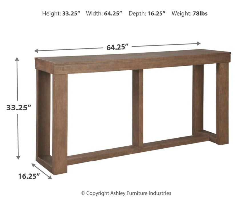 Cariton - Gray - Sofa Table