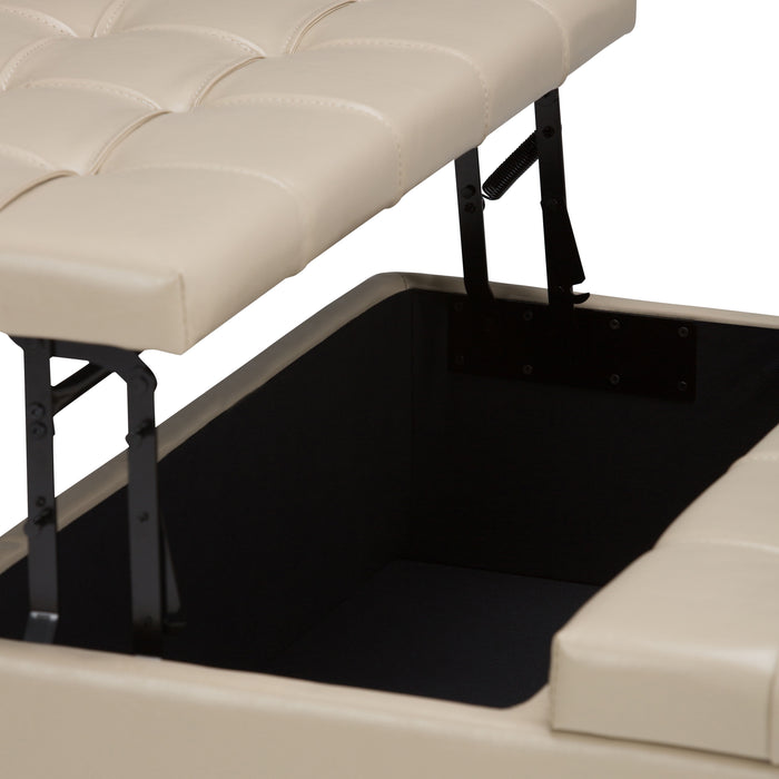 Harrison - Coffee Table Storage Ottoman