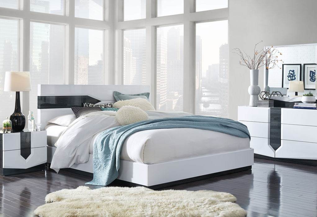 Hudson - King Bed - White