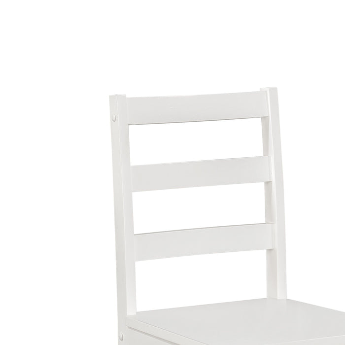 Lavinia - Dining Set (Set of 5) - White