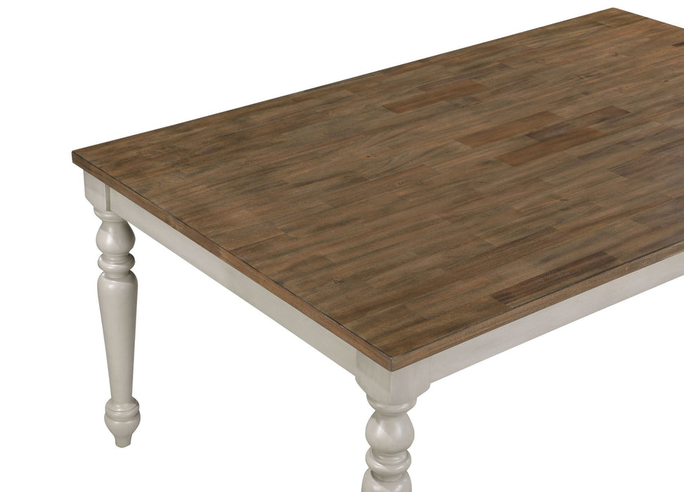 Jennifer - Mesa de comedor - Blanco - Madera