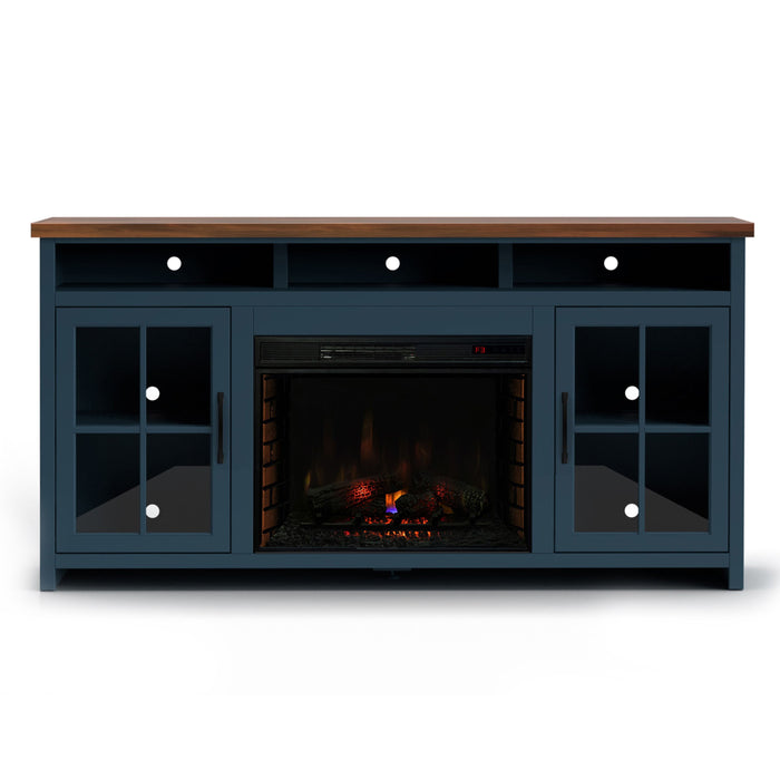 Nantucket - 74" Fireplace TV Stand Console