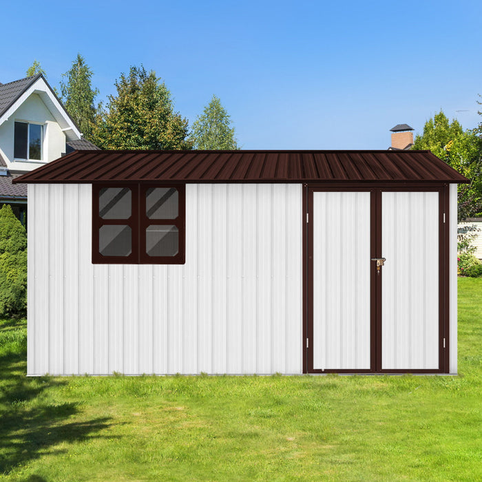 10'x12' Garden Sheds Outdoor Storage Sheds With Window