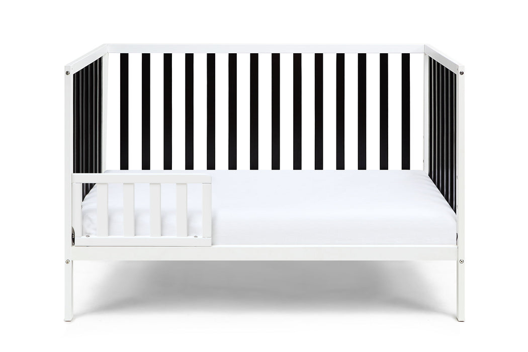 Deux - Remi Island Crib - White/Black