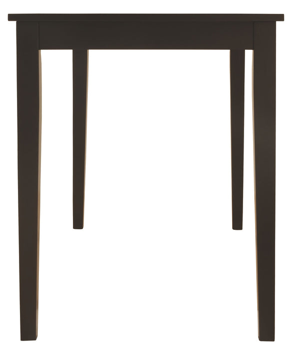 Kimonte - Marrón Oscuro - Mesa de Comedor Rectangular