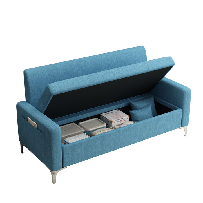 Multi-Functional Storage Comfortable Double Sofa, Suitable For Living Room, Apartment, Home Office