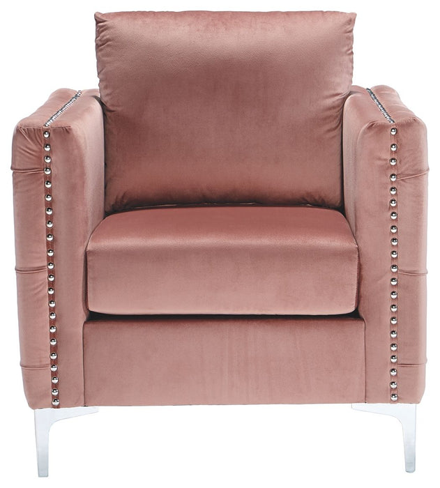 Lizmont - Blush Pink - Cadeira de destaque