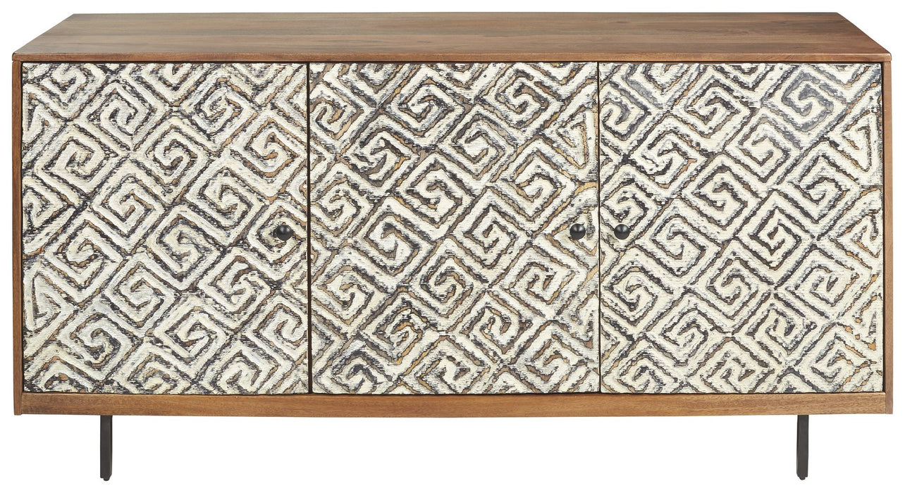 Kerrings - Marrón / Negro/blanco - Gabinete decorativo