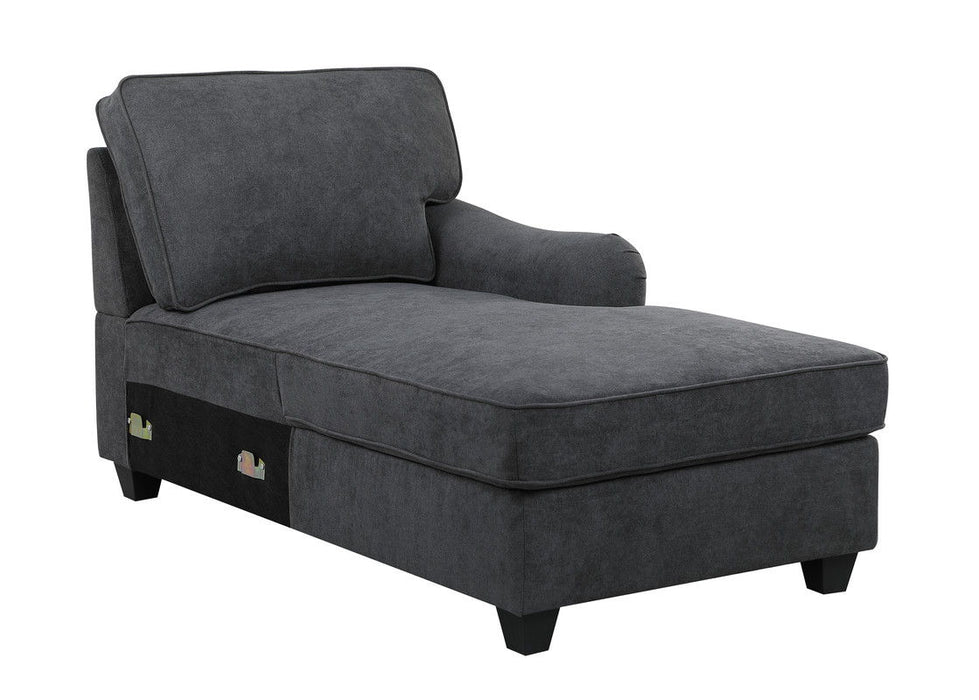 Leo - Sectional 3 Piece Sofa Chaise