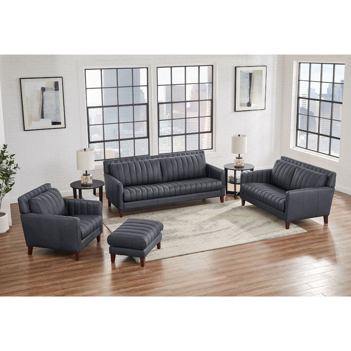 Ennis - Leather Loveseat