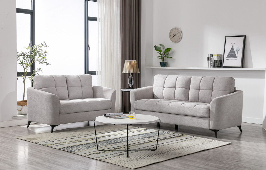 Callie - Woven Fabric Living Room Set