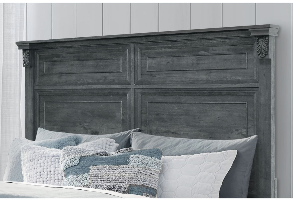 Tatum - Full Bed Without Storage - Gray