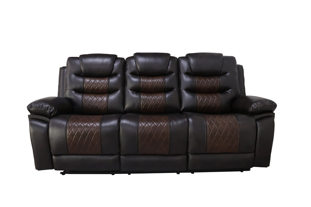 Nikko - Sofa With Power Footrest - Brown