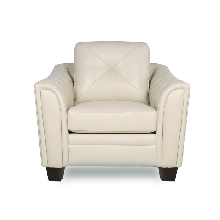 Modern Tufted Leather Chair