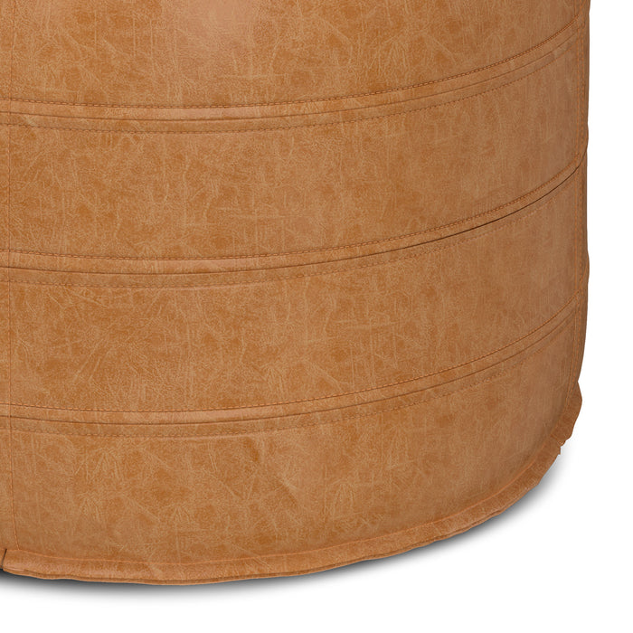 Brody - 20" Round Pouf=