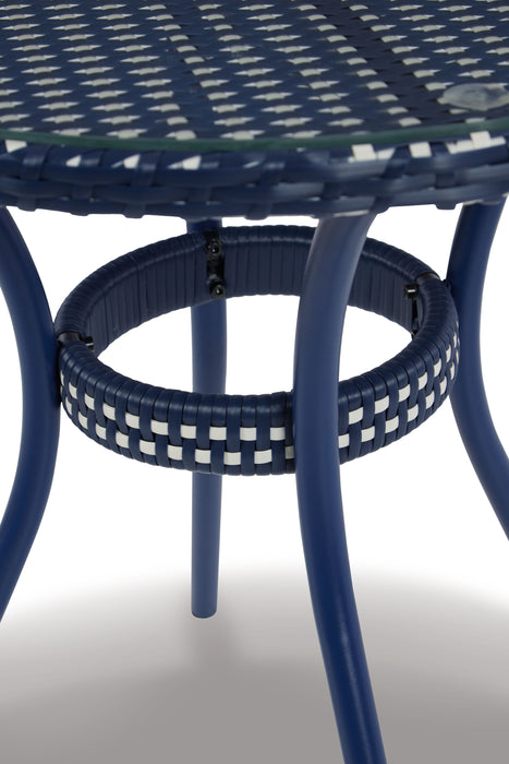 Odyssey Blue - Azul - Juego de sillas con mesa (juego de 3)