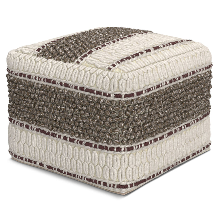 Grady - Square Pouf