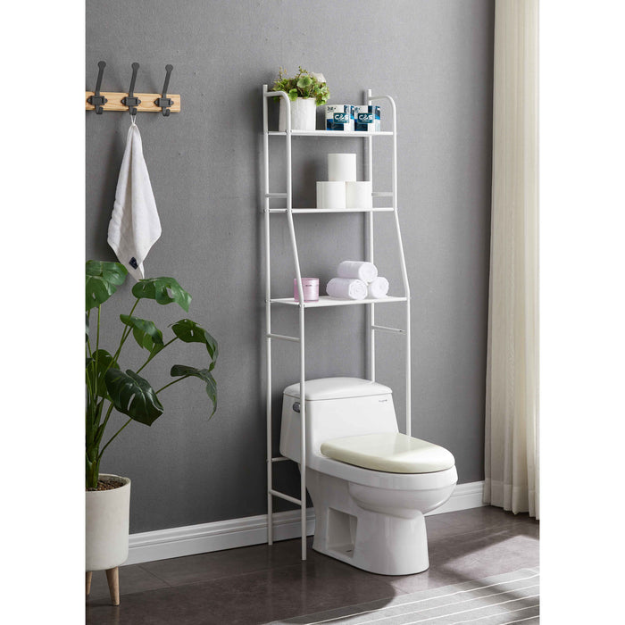 Three Tier Over The Toilet Storage Shelf