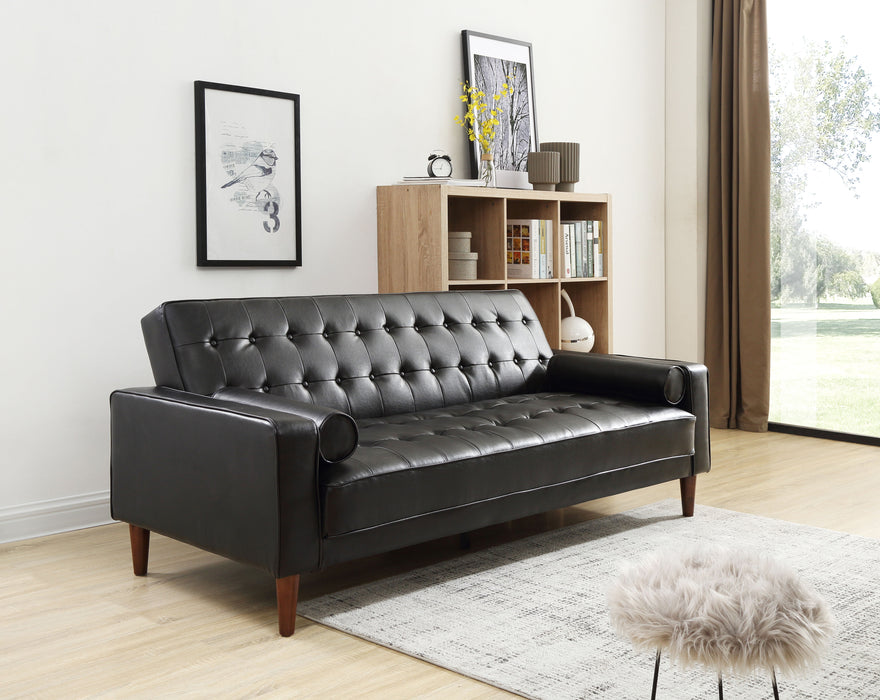 Glory Furniture Andrews Sofa Bed, Black