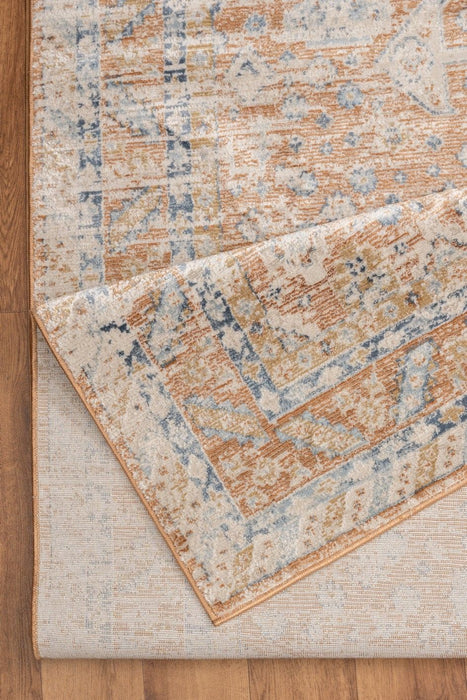 Noble - 5'3" X 7'3" Area Rug - Rust