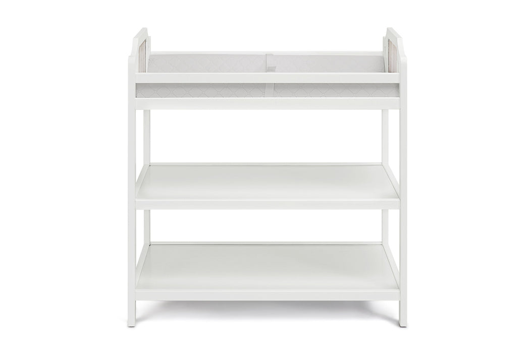 Brees - Changing Table - White / Graystone