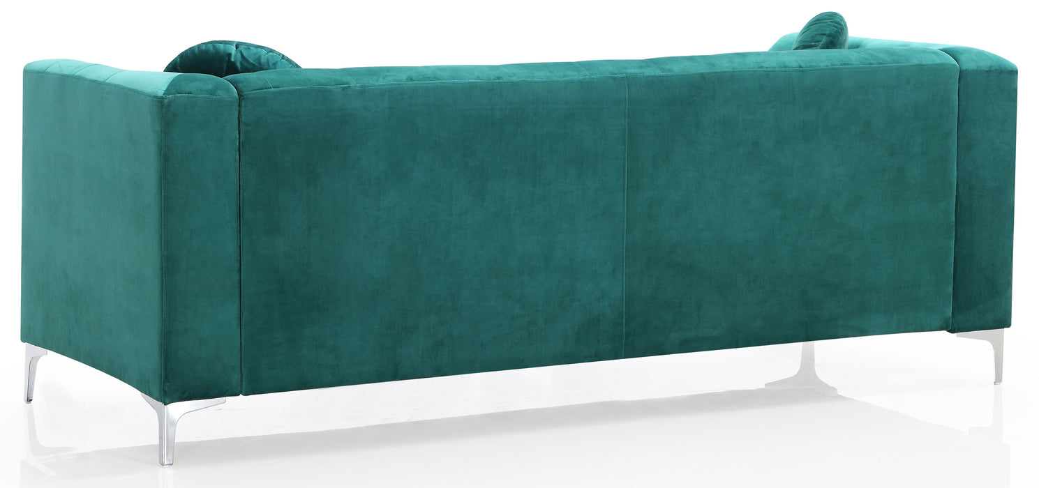 Glory Furniture Pompano Sofa (2 Boxes), Green