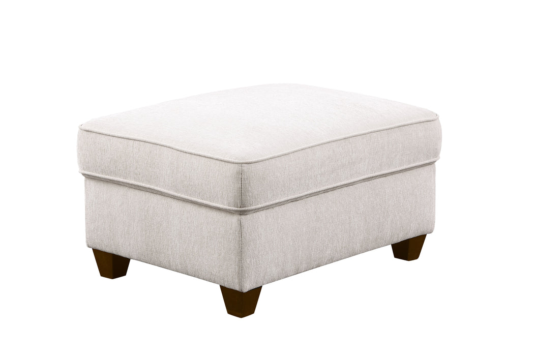 Rene - Sectional Sofa With Ottoman - Beige