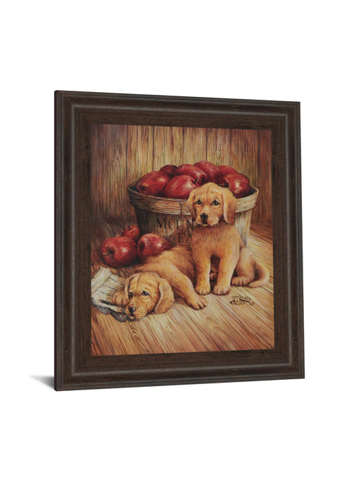 Promotional Line Puppies - Wall Art - Light Brown