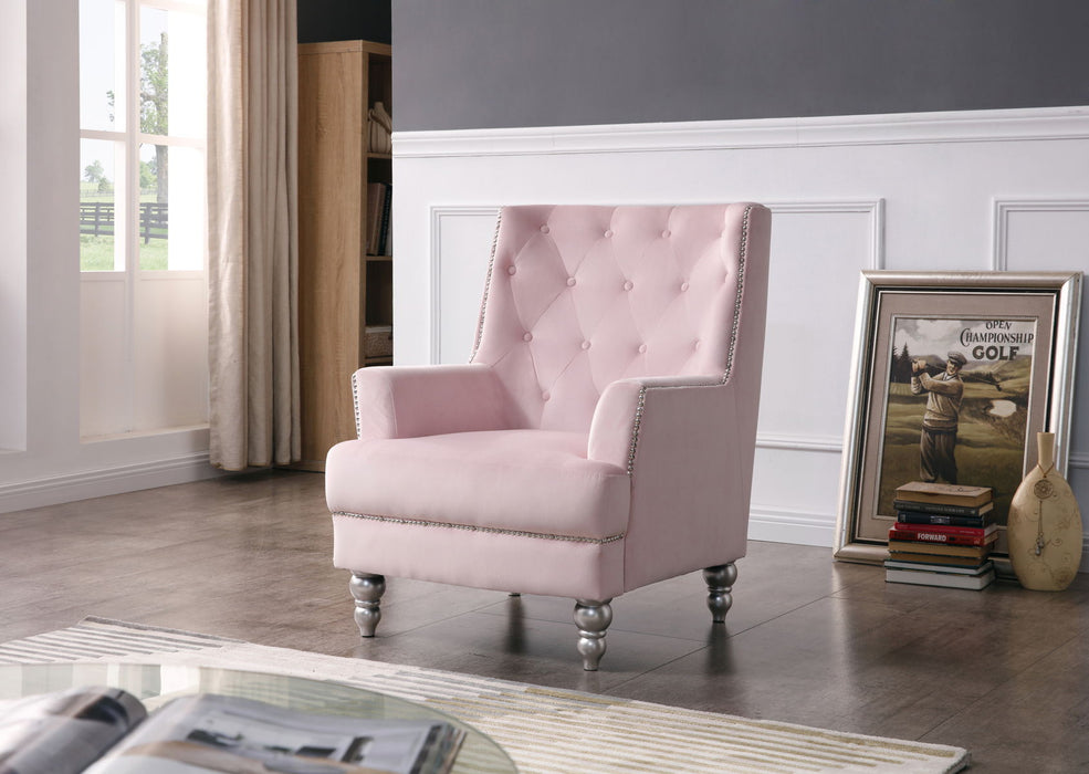 Glory Furniture Pamona Chair, Pink