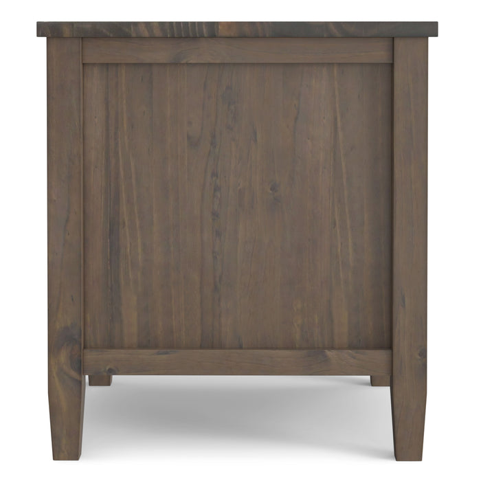 Ela - End Table - Smoky Brown