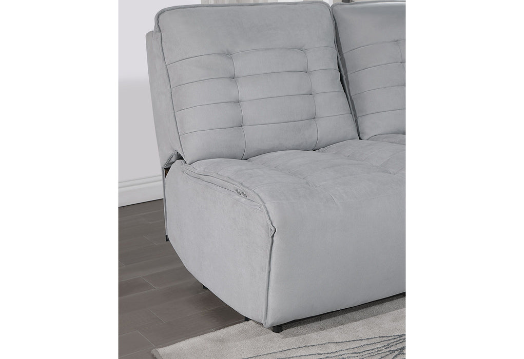 Build It Your Way U6066 - 3 Power Sofa - Gray