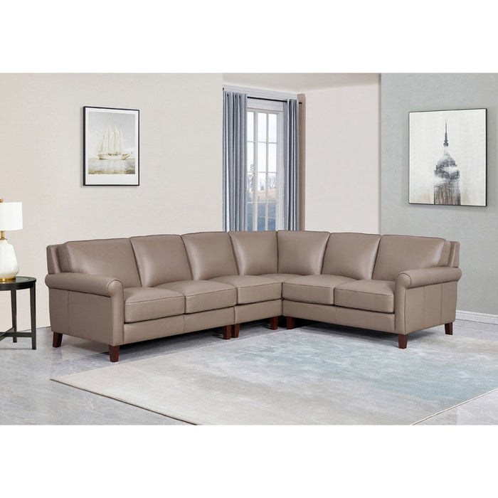 Laguna - Leather Sectional - Brown