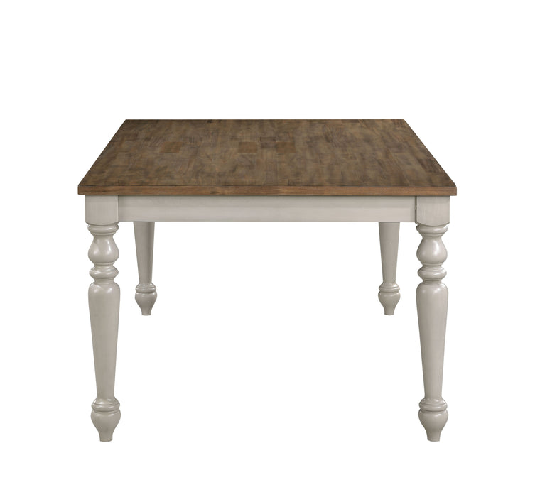 Jennifer - Mesa de comedor - Blanco - Madera