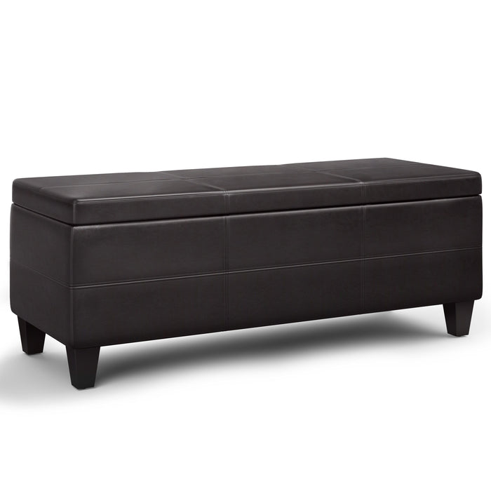 Avalon - Lift Top Rectangular Storage Ottoman