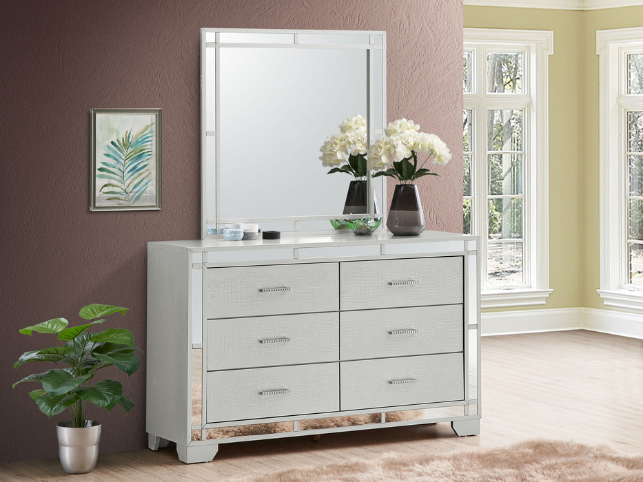 Madison - G6600-M Mirror - Silver Champagne