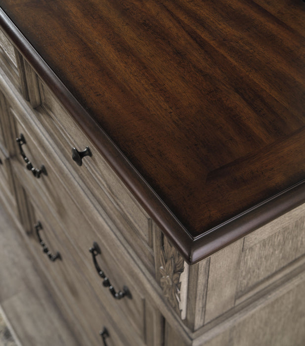 Lodenbay - Antique Gray - Dresser