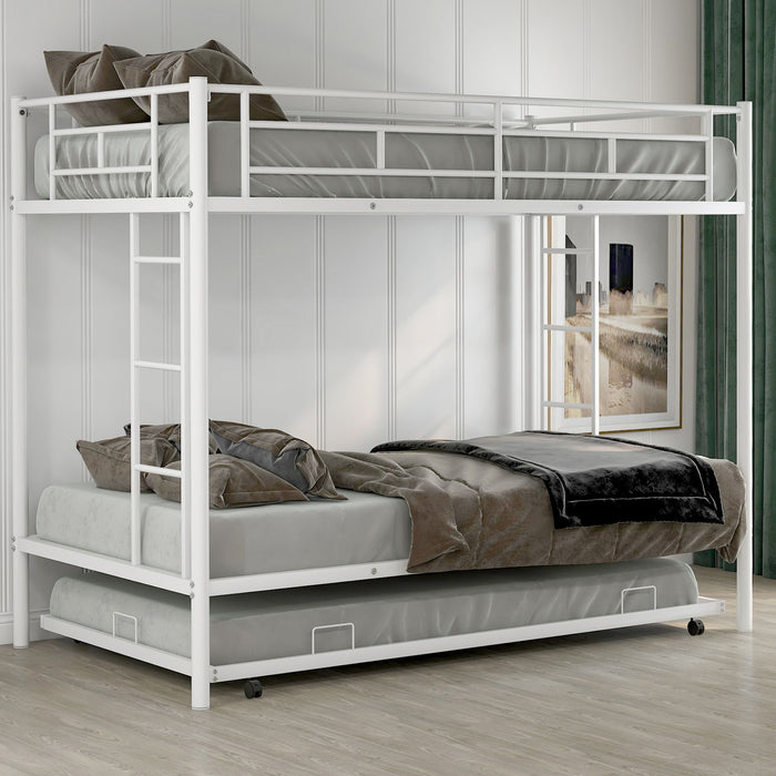 Kids Furniture - Bunk Bed With Trundle